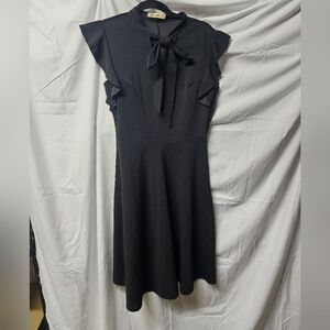 Chic Black One Shoulder Dress